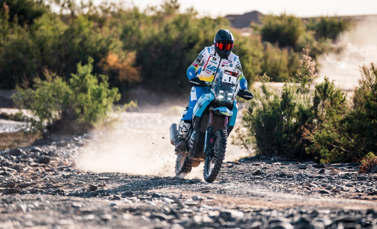 Gallas Leads Ténéré Yamaha Rally Team 1-2 on Stage 2 of Addax Rally